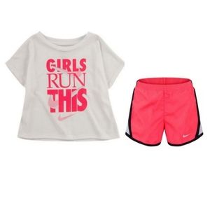 NWT Nike 6 Girl Tee-shirt & Shorts
